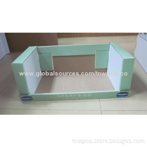 PDQ display paper box, strong/Eco-friendly/suitable for candle, customized size and design